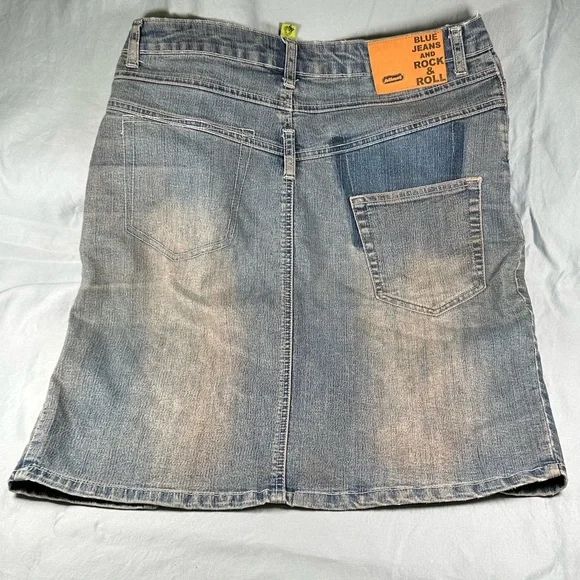 Dollhouse Y2K Denim Skirt Vintage - Picture 2 of 5